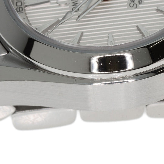 OMEGA Watches Quartz 231.10.30.61.02.002 Stainless Steel , Stainless Steel Silver Seamaster Aqua Terra Silver dial Women Used Authentic