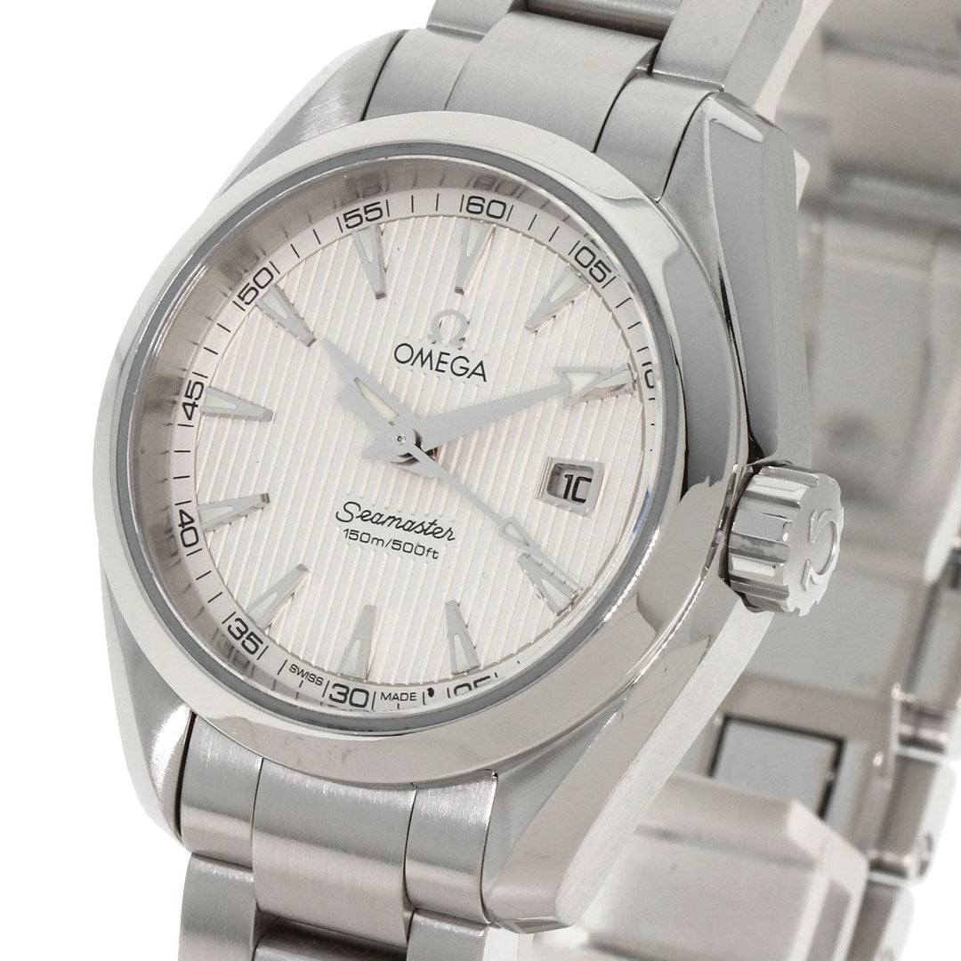 OMEGA Watches Quartz 231.10.30.61.02.002 Stainless Steel , Stainless Steel Silver Seamaster Aqua Terra Silver dial Women Used Authentic