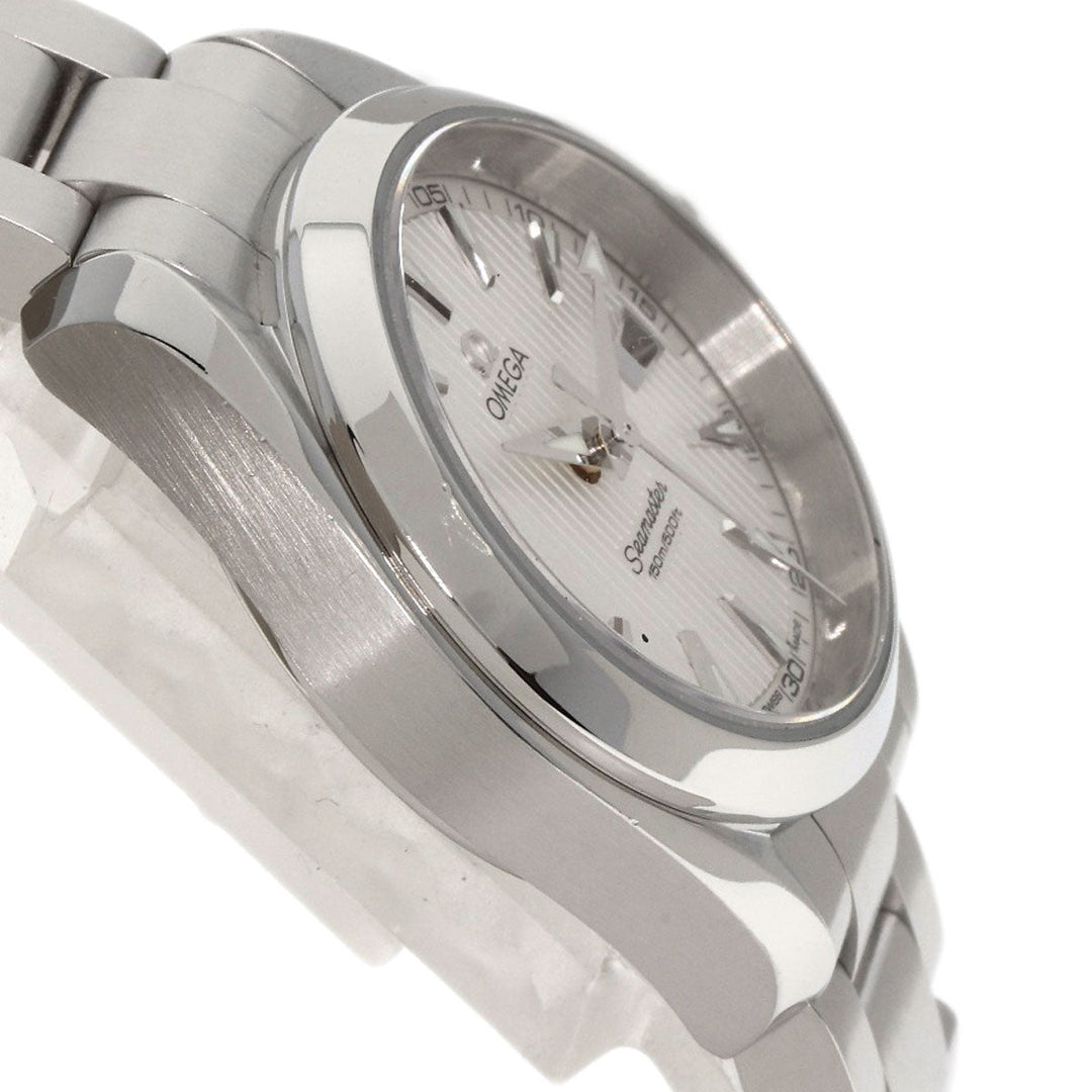 OMEGA Watches Quartz 231.10.30.61.02.002 Stainless Steel , Stainless Steel Silver Seamaster Aqua Terra Silver dial Women Used Authentic