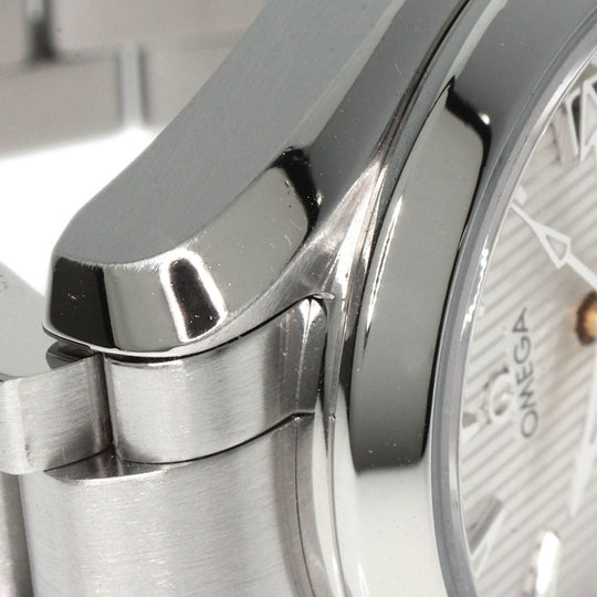 OMEGA Watches Quartz 231.10.30.61.02.002 Stainless Steel , Stainless Steel Silver Seamaster Aqua Terra Silver dial Women Used Authentic