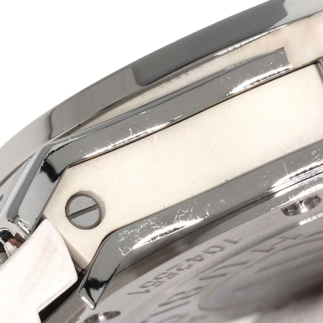 HUBLOT Watches Quartz 361.SE.6010.RW.1104 Stainless Steel, Rubber x Leather, Diamond Silver Big Bang All White Mother of Pearl White shell dial Women Used Authentic