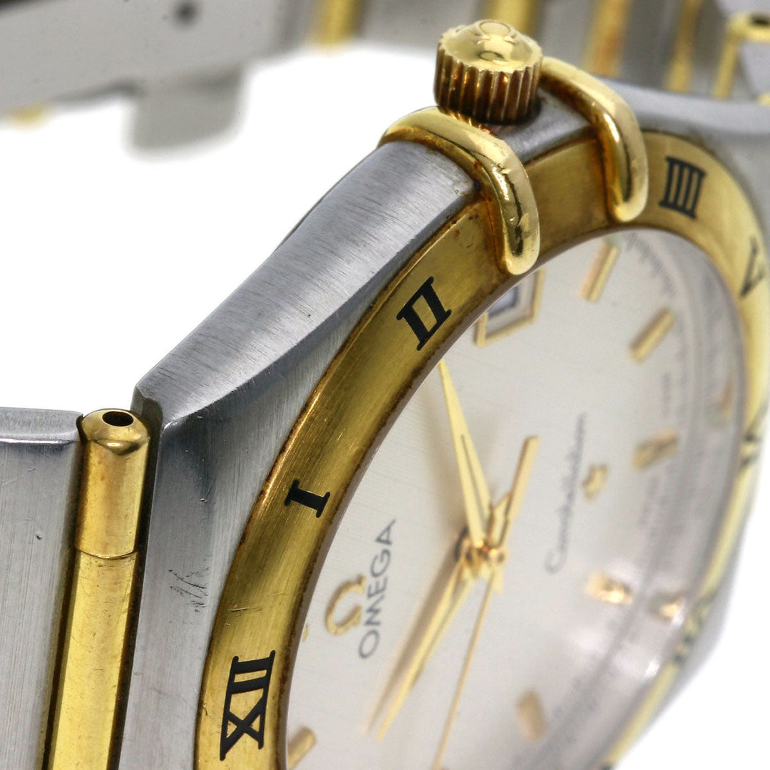 OMEGA Watches Quartz 1312.30 Stainless Steel , SSxK18YG gold Constellation Ivory dial mens Used Authentic