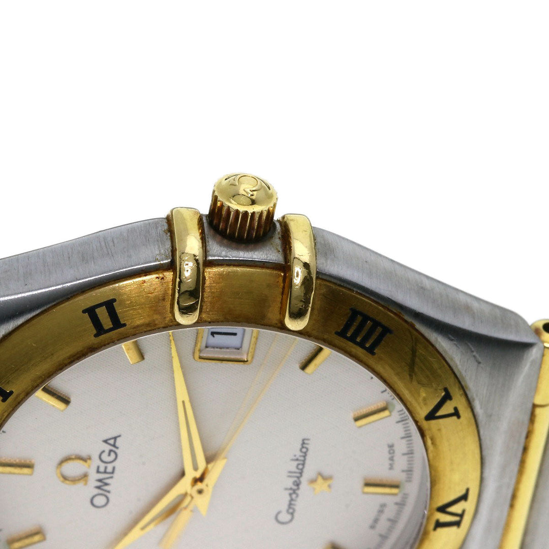 OMEGA Watches Quartz 1312.30 Stainless Steel , SSxK18YG gold Constellation Ivory dial mens Used Authentic
