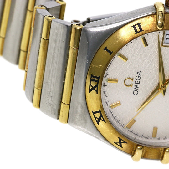 OMEGA Watches Quartz 1312.30 Stainless Steel , SSxK18YG gold Constellation Ivory dial mens Used Authentic