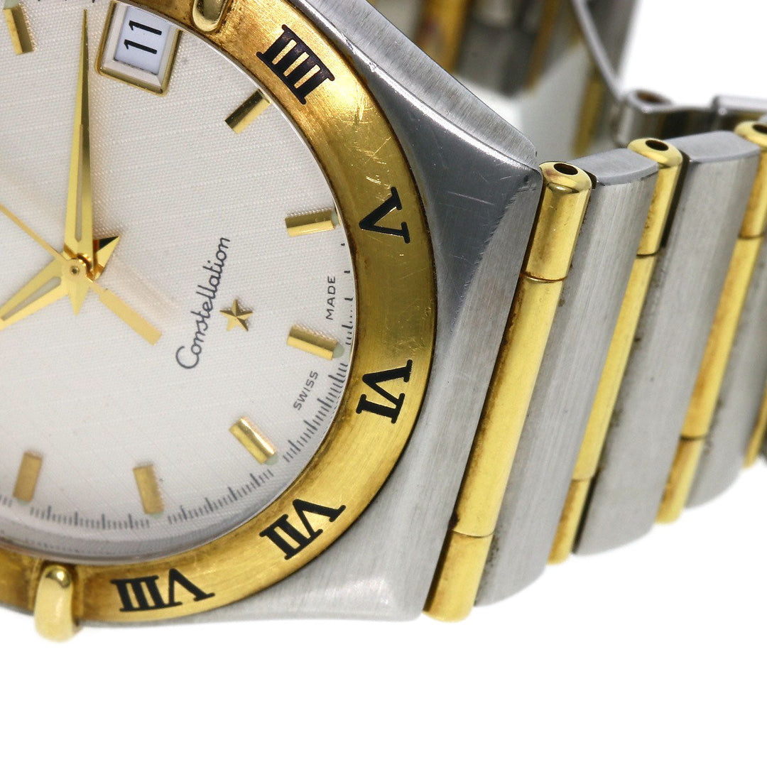 OMEGA Watches Quartz 1312.30 Stainless Steel , SSxK18YG gold Constellation Ivory dial mens Used Authentic