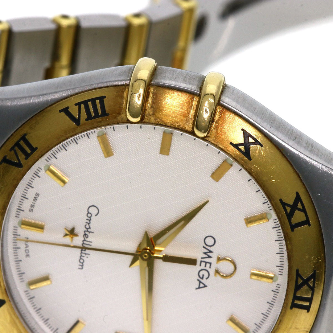 OMEGA Watches Quartz 1312.30 Stainless Steel , SSxK18YG gold Constellation Ivory dial mens Used Authentic