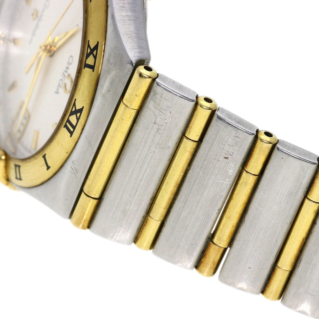 OMEGA Watches Quartz 1312.30 Stainless Steel , SSxK18YG gold Constellation Ivory dial mens Used Authentic
