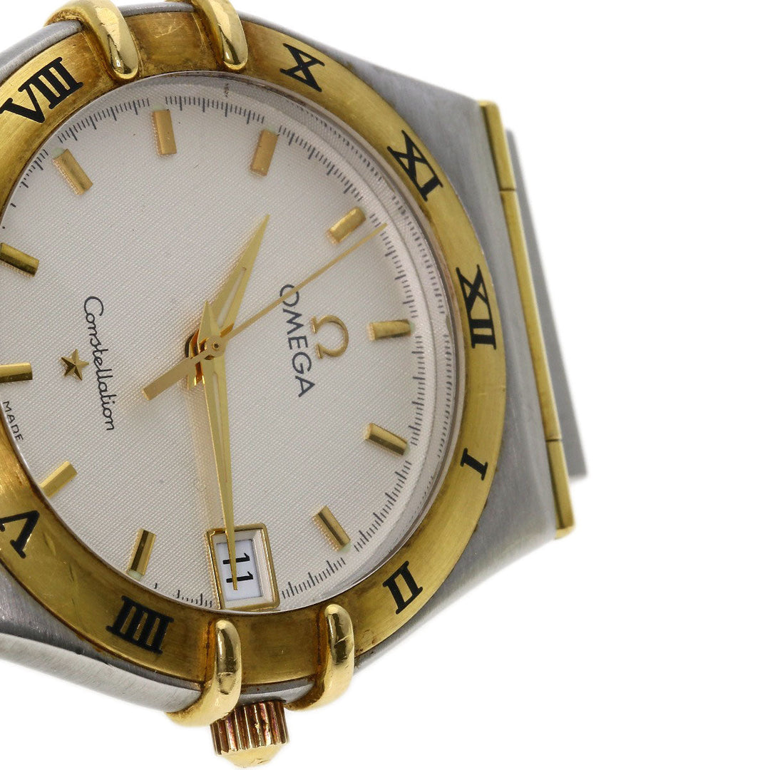OMEGA Watches Quartz 1312.30 Stainless Steel , SSxK18YG gold Constellation Ivory dial mens Used Authentic