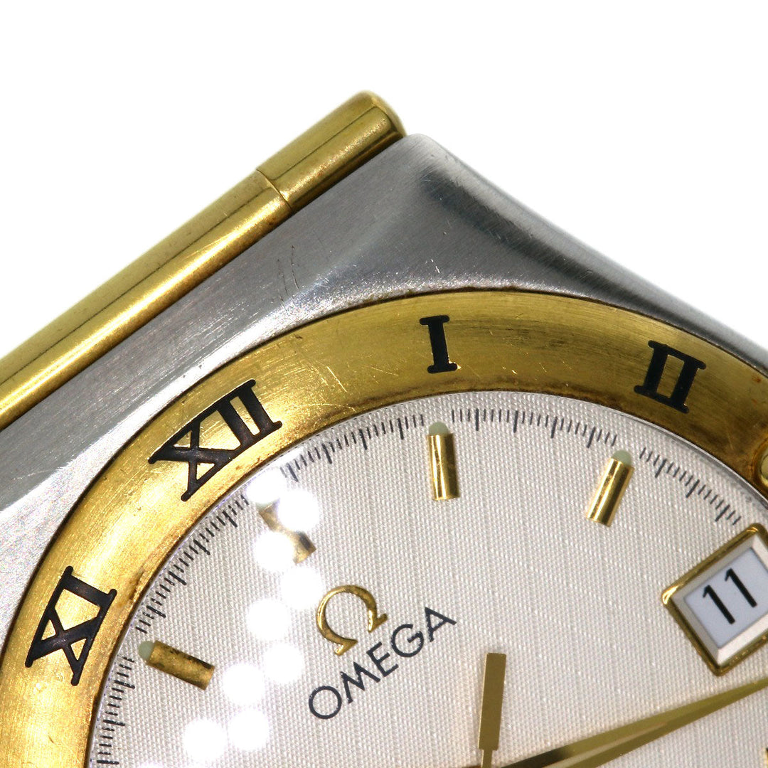 OMEGA Watches Quartz 1312.30 Stainless Steel , SSxK18YG gold Constellation Ivory dial mens Used Authentic