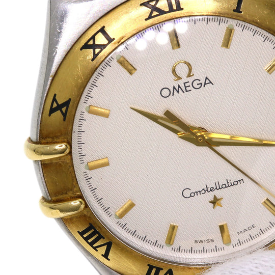 OMEGA Watches Quartz 1312.30 Stainless Steel , SSxK18YG gold Constellation Ivory dial mens Used Authentic