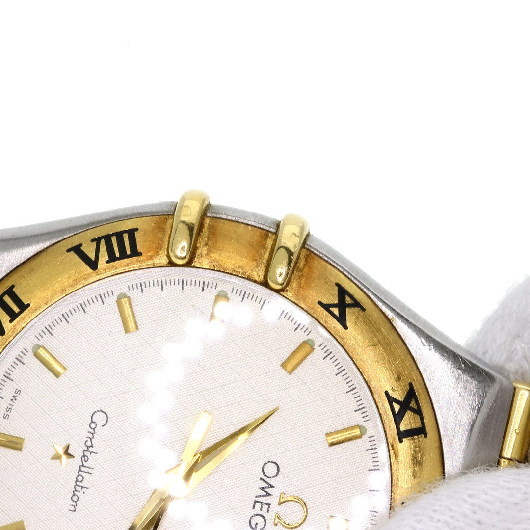 OMEGA Watches Quartz 1312.30 Stainless Steel , SSxK18YG gold Constellation Ivory dial mens Used Authentic