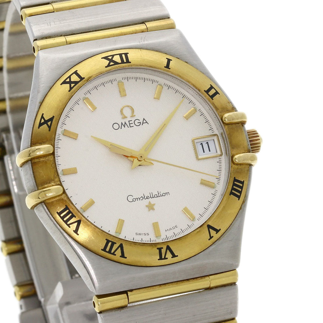 OMEGA Watches Quartz 1312.30 Stainless Steel , SSxK18YG gold Constellation Ivory dial mens Used Authentic