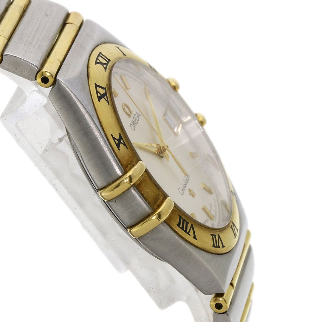 OMEGA Watches Quartz 1312.30 Stainless Steel , SSxK18YG gold Constellation Ivory dial mens Used Authentic