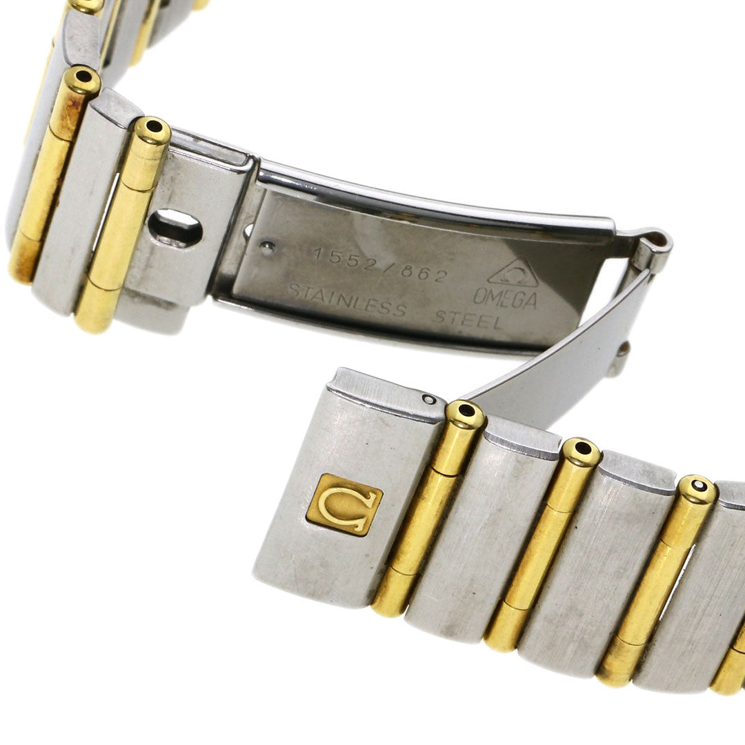 OMEGA Watches Quartz 1312.30 Stainless Steel , SSxK18YG gold Constellation Ivory dial mens Used Authentic