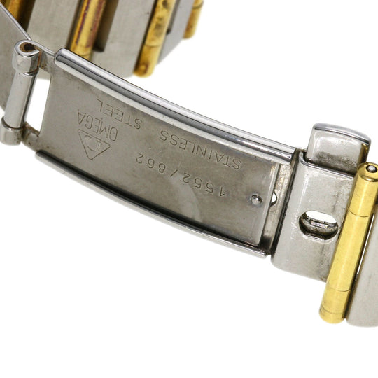 OMEGA Watches Quartz 1312.30 Stainless Steel , SSxK18YG gold Constellation Ivory dial mens Used Authentic