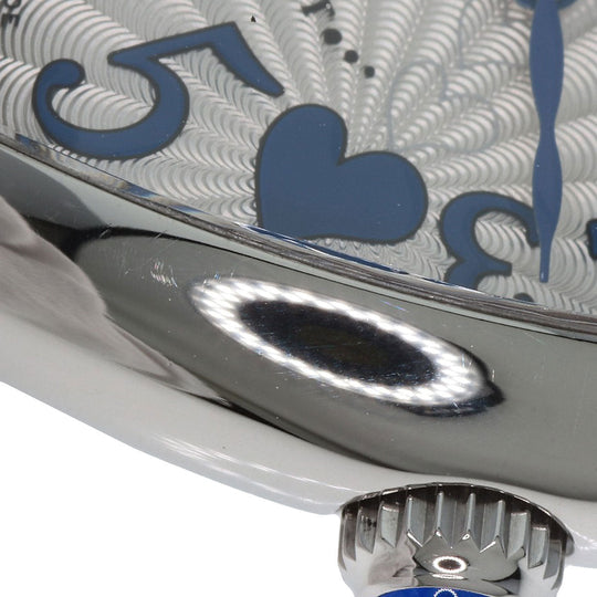 FRANCK MULLER Watches Quartz 5002SQZC4H Stainless Steel , Stainless Steel Silver Heart to Heart Limited to 300 pieces Silver dial Women Used Authentic
