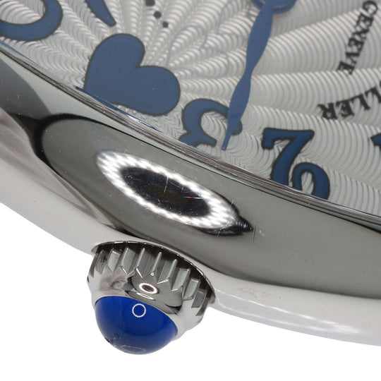 FRANCK MULLER Watches Quartz 5002SQZC4H Stainless Steel , Stainless Steel Silver Heart to Heart Limited to 300 pieces Silver dial Women Used Authentic