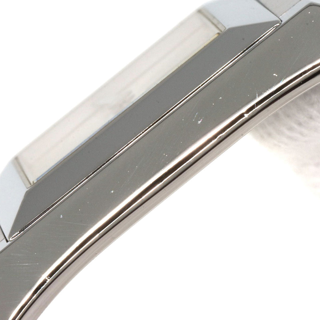 GUCCI Watches Quartz 111L Stainless Steel , Stainless Steel Silver Square face Ivory dial Women Used Authentic