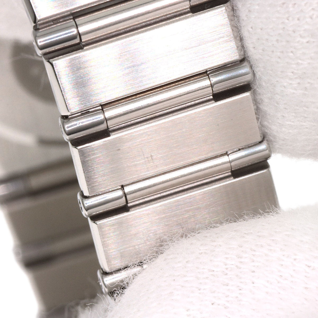 OMEGA Watches Quartz Stainless Steel , Stainless Steel Silver Constellation flat bezel Silver dial Women Used Authentic
