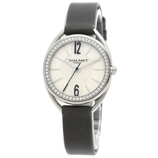 Chaumet Watches Quartz W23211-01A Stainless Steel Silver Lian Diamond Bezel Silver dial