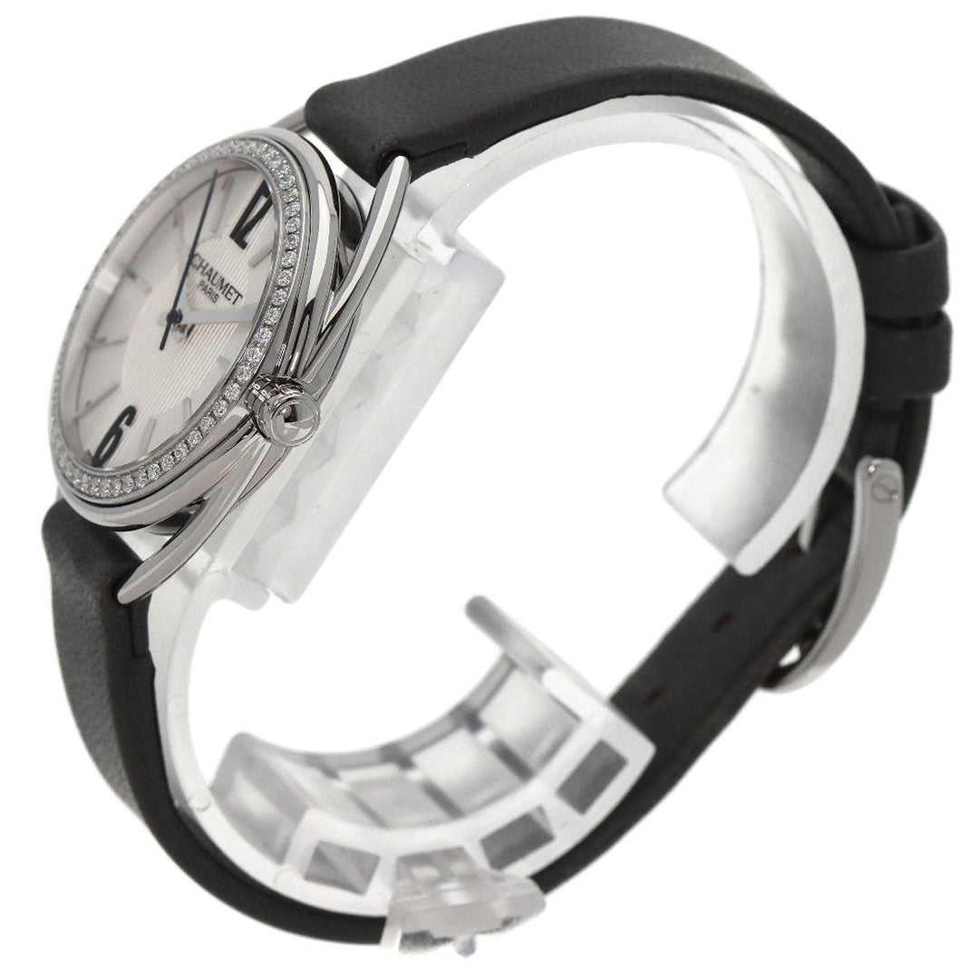 Chaumet Watches Quartz W23211-01A Stainless Steel Silver Lian Diamond Bezel Silver dial