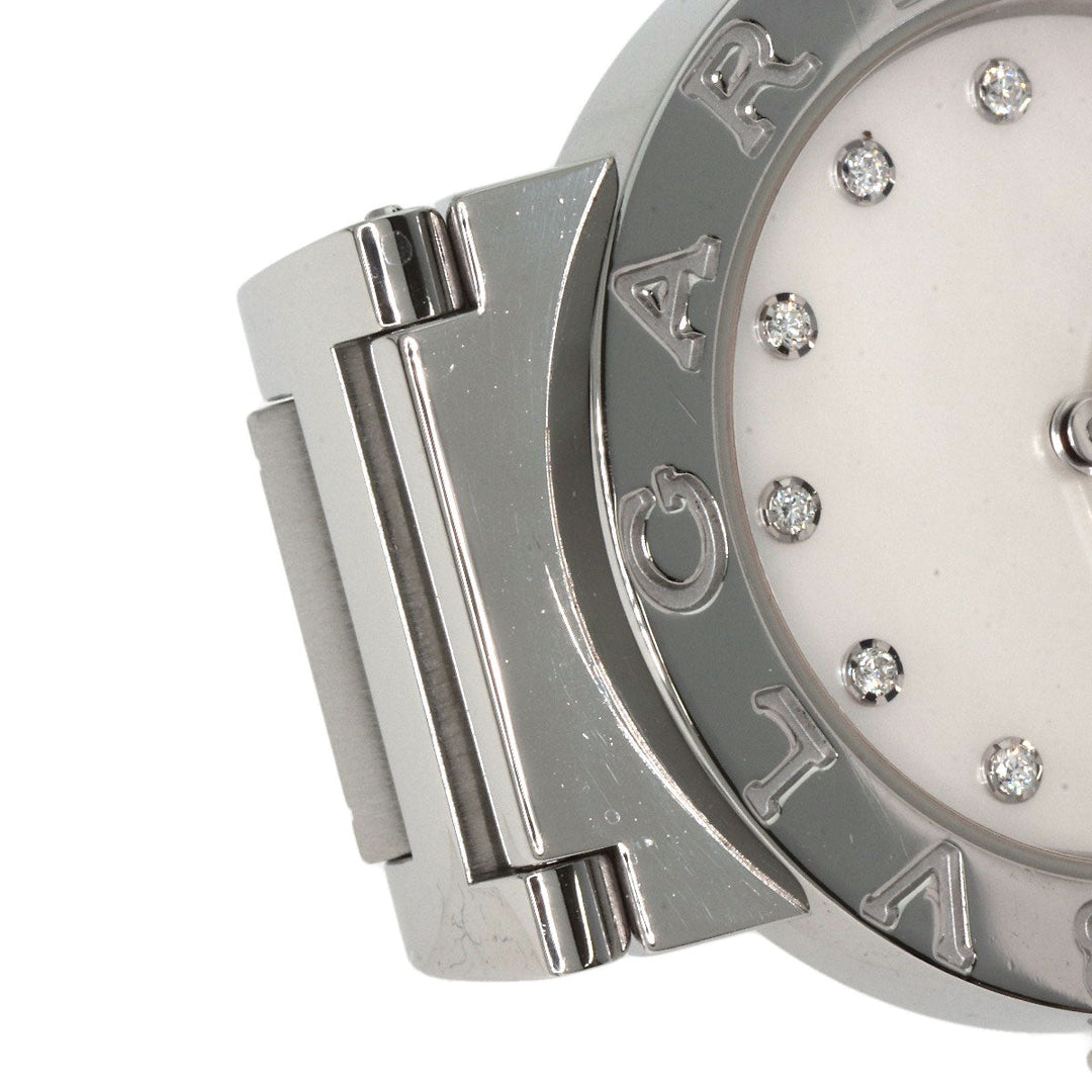 BVLGARI Watches Quartz BBL26S Stainless Steel Silver Bulgari Bulgari White shell dial