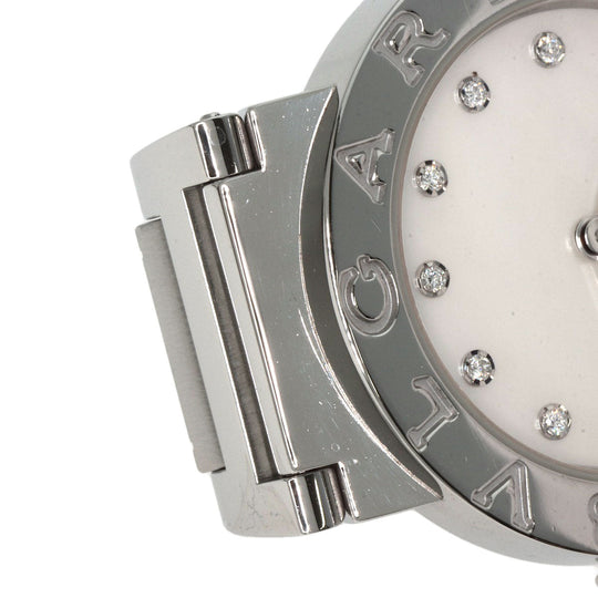 BVLGARI Watches Quartz BBL26S Stainless Steel Silver Bulgari Bulgari White shell dial