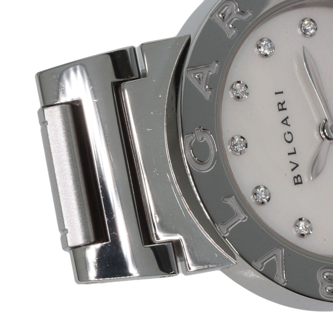 BVLGARI Watches Quartz BBL26S Stainless Steel Silver Bulgari Bulgari White shell dial