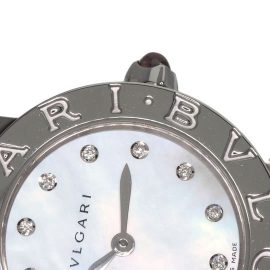 BVLGARI Watches Quartz BBL26S Stainless Steel Silver Bulgari Bulgari White shell dial