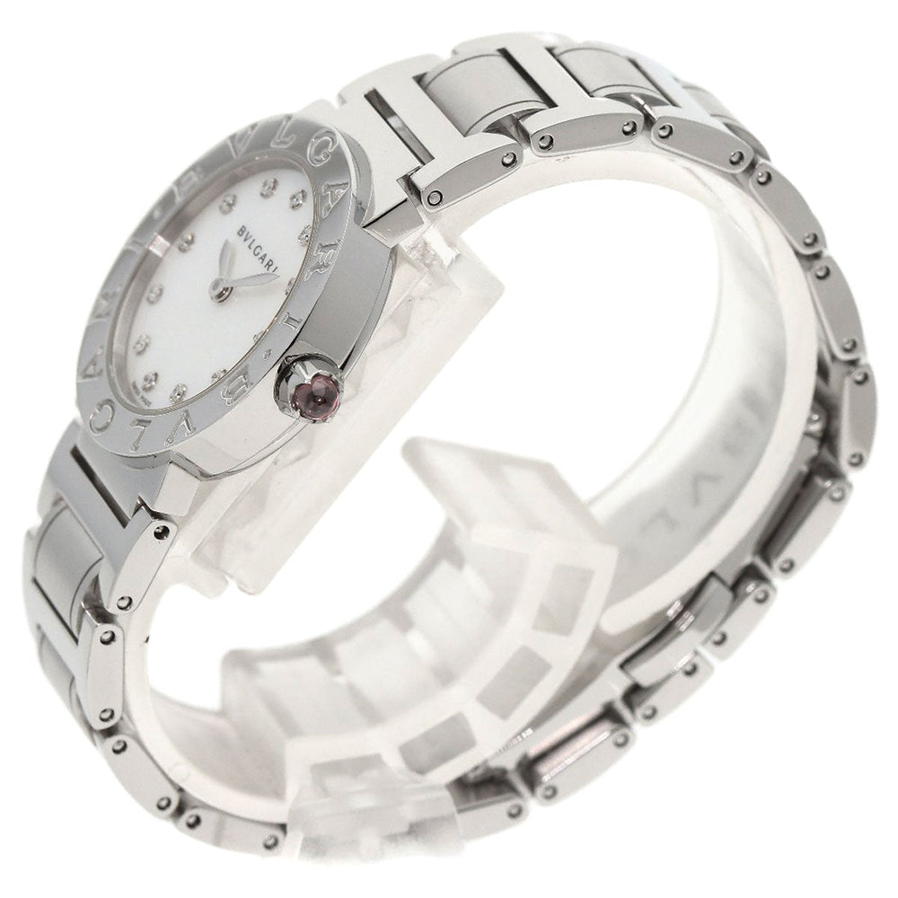 BVLGARI Watches Quartz BBL26S Stainless Steel Silver Bulgari Bulgari White shell dial