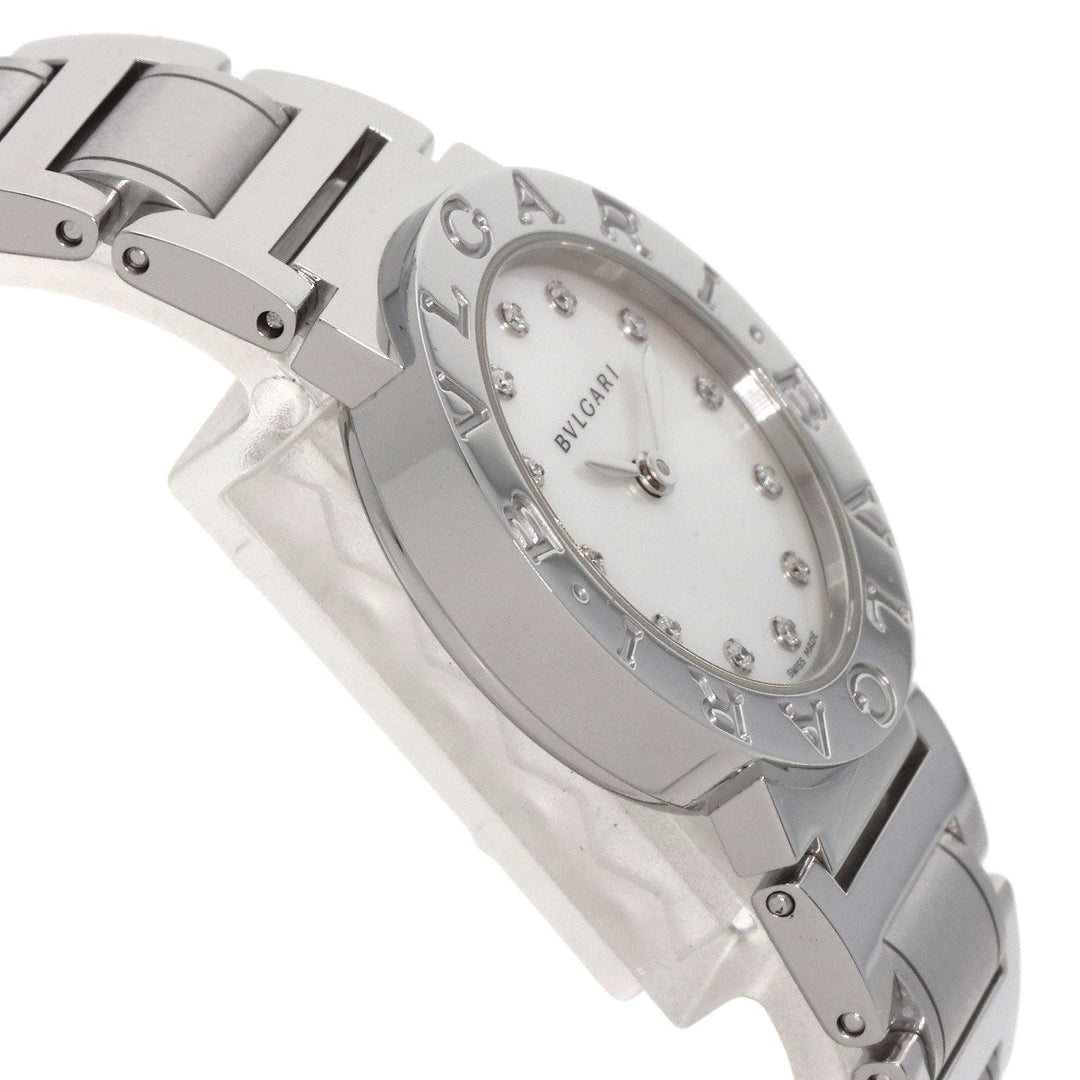 BVLGARI Watches Quartz BBL26S Stainless Steel Silver Bulgari Bulgari White shell dial