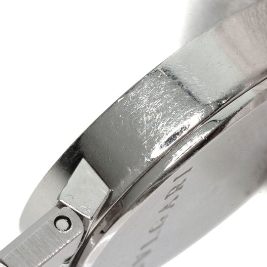 BVLGARI Watches Quartz BB23SS Stainless Steel , Stainless Steel Silver BVLGARI BVLGARI 12P Diamond black dial Women Used Authentic