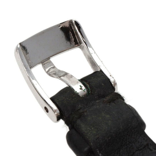 TIFFANY&Co. Watches Quartz Stainless Steel, Leather Silver Classic Round Face white dial Women Used Authentic