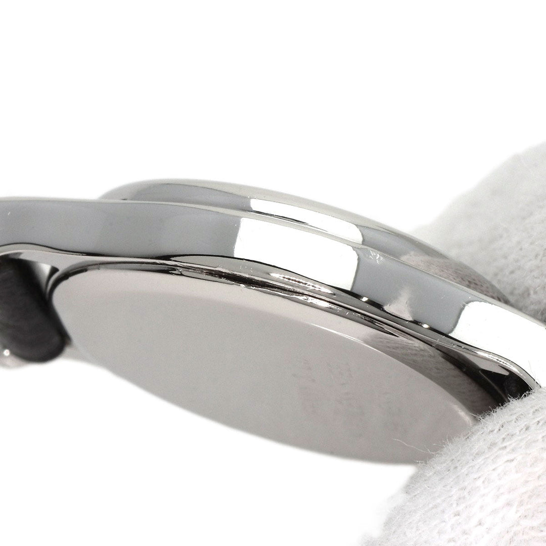 TIFFANY&Co. Watches Quartz Stainless Steel, Leather Silver Classic Round Face white dial Women Used Authentic