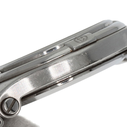 GUCCI Watches Quartz 9040L Stainless Steel , Stainless Steel Silver Round face Silver dial Women Used Authentic