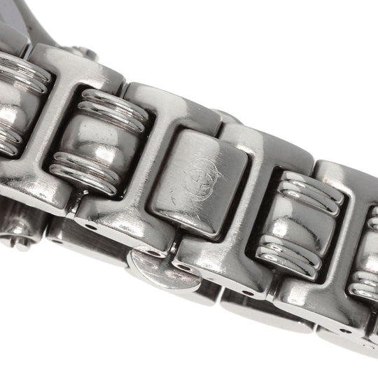 GUCCI Watches Quartz 9040L Stainless Steel , Stainless Steel Silver Round face Silver dial Women Used Authentic
