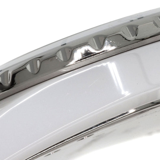 CHANEL Watches Quartz H1628 Ceramic, Ceramic white J12 1.3" White Ceramic 12P Diamond white dial Women Used Authentic