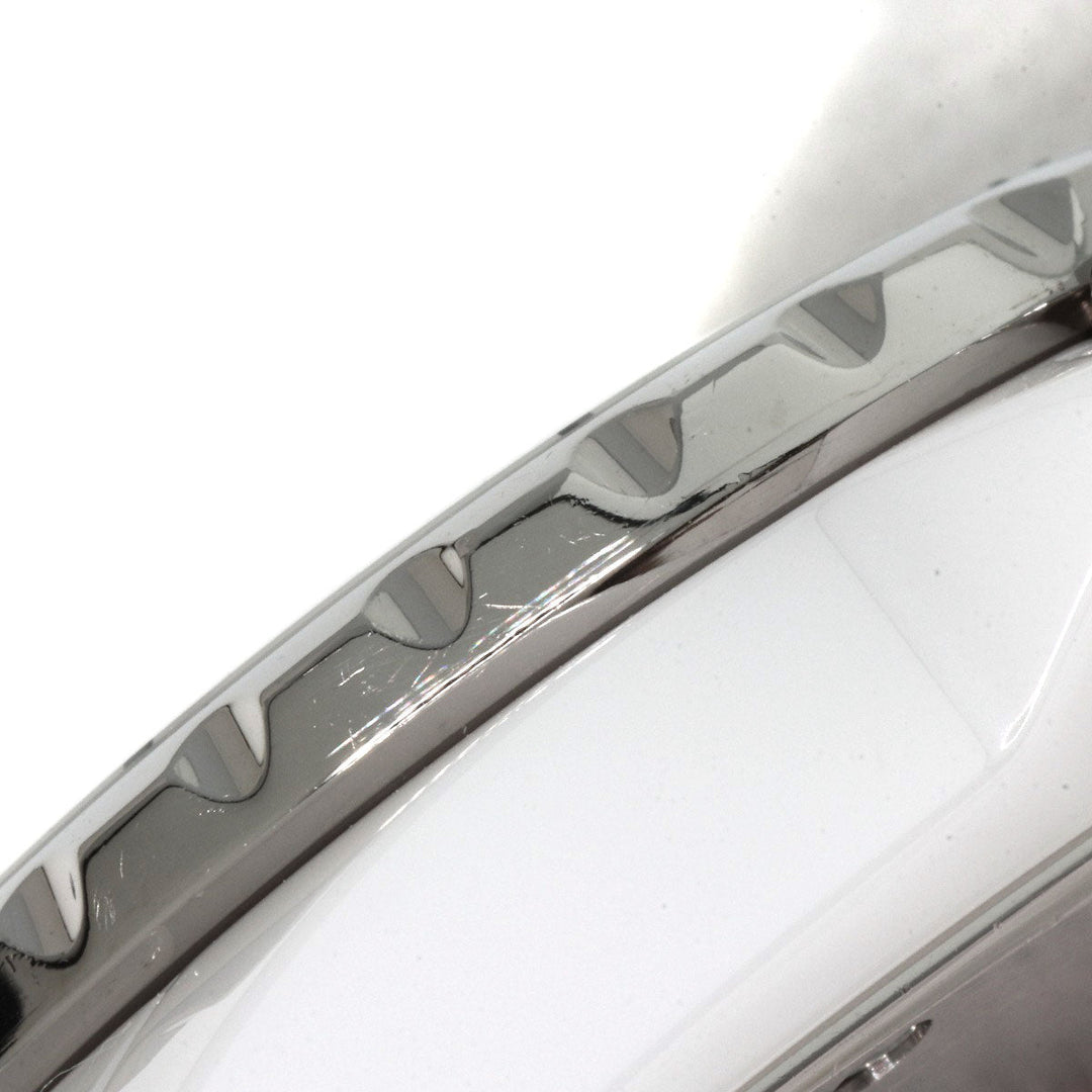 CHANEL Watches Quartz H1628 Ceramic, Ceramic white J12 1.3" White Ceramic 12P Diamond white dial Women Used Authentic