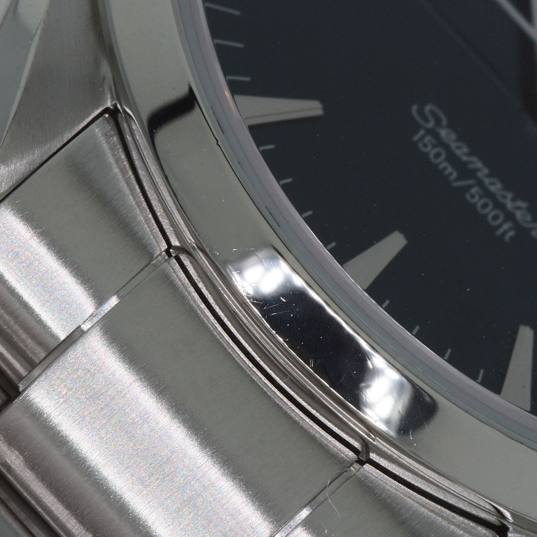 OMEGA Watches Quartz 2517.80 Stainless Steel Silver Seamaster Aqua Terra blue dial