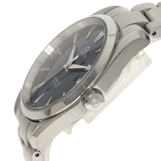 OMEGA Watches Quartz 2517.80 Stainless Steel Silver Seamaster Aqua Terra blue dial