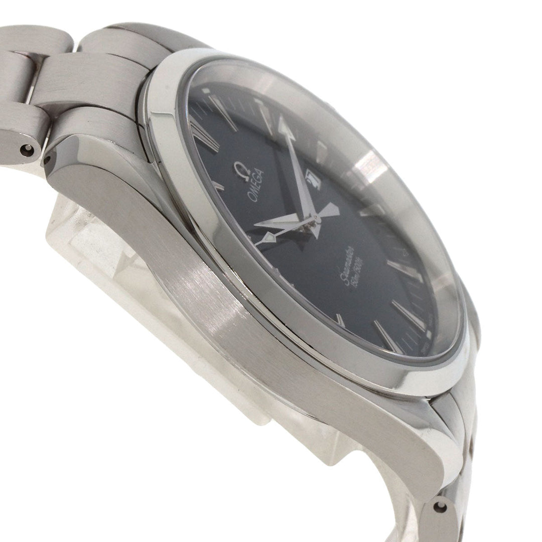 OMEGA Watches Quartz 2517.80 Stainless Steel Silver Seamaster Aqua Terra blue dial