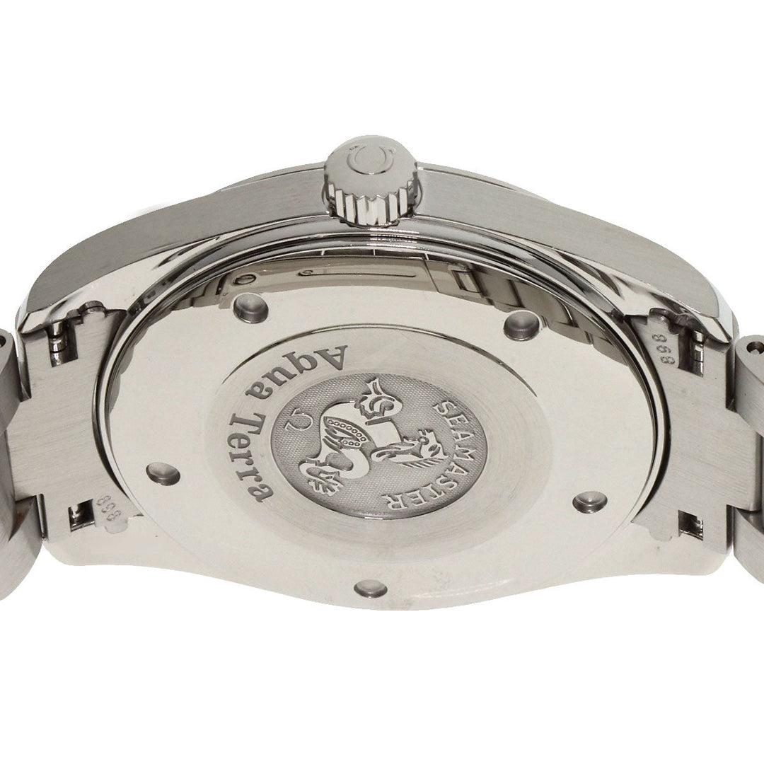 OMEGA Watches Quartz 2517.80 Stainless Steel Silver Seamaster Aqua Terra blue dial