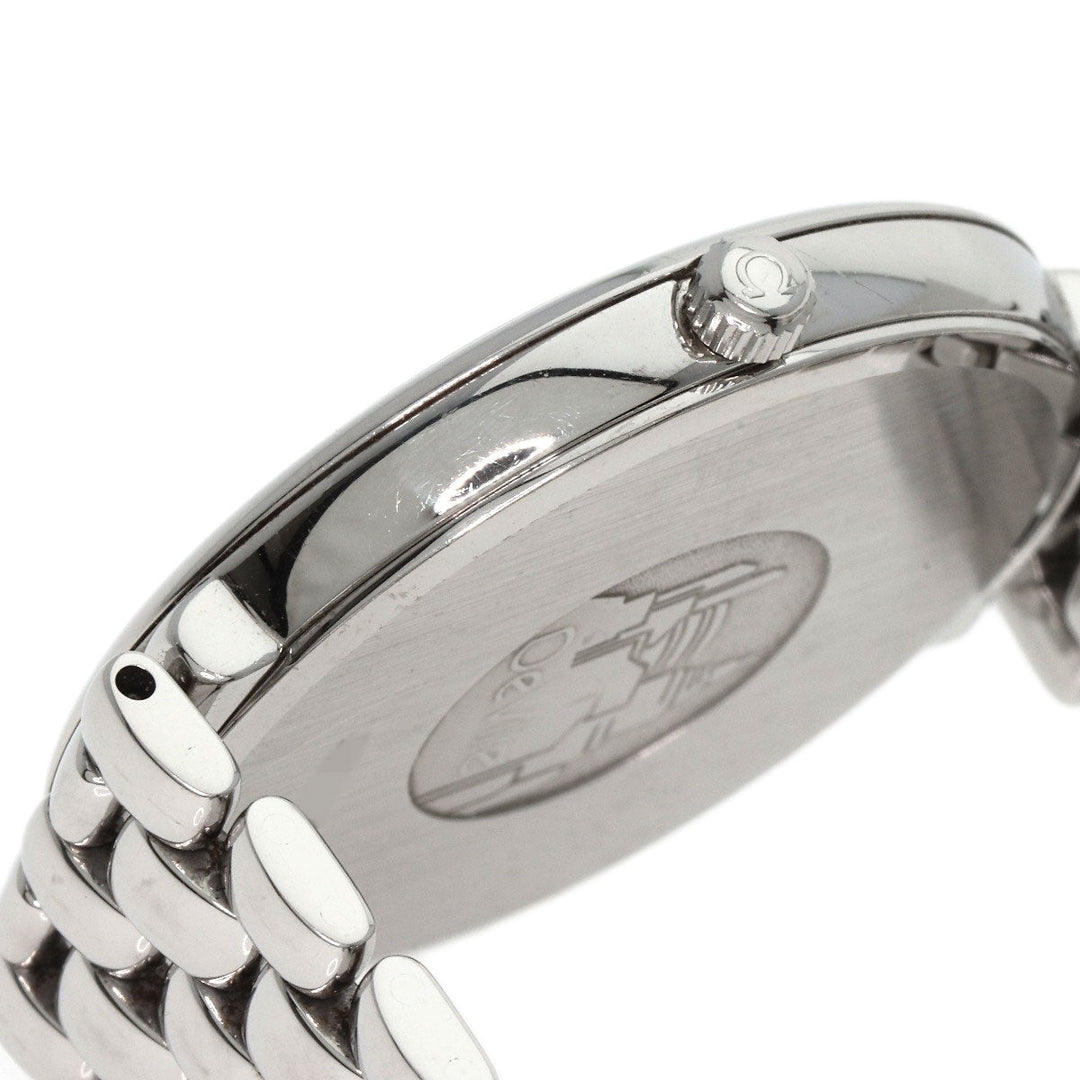 OMEGA Watches Quartz 7514.31.00 Stainless Steel , Stainless Steel Silver De Ville Prestige white dial mens Used Authentic