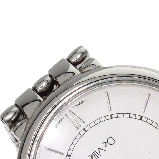 OMEGA Watches Quartz 7514.31.00 Stainless Steel , Stainless Steel Silver De Ville Prestige white dial mens Used Authentic