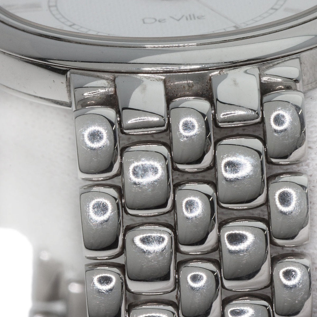 OMEGA Watches Quartz 7514.31.00 Stainless Steel , Stainless Steel Silver De Ville Prestige white dial mens Used Authentic