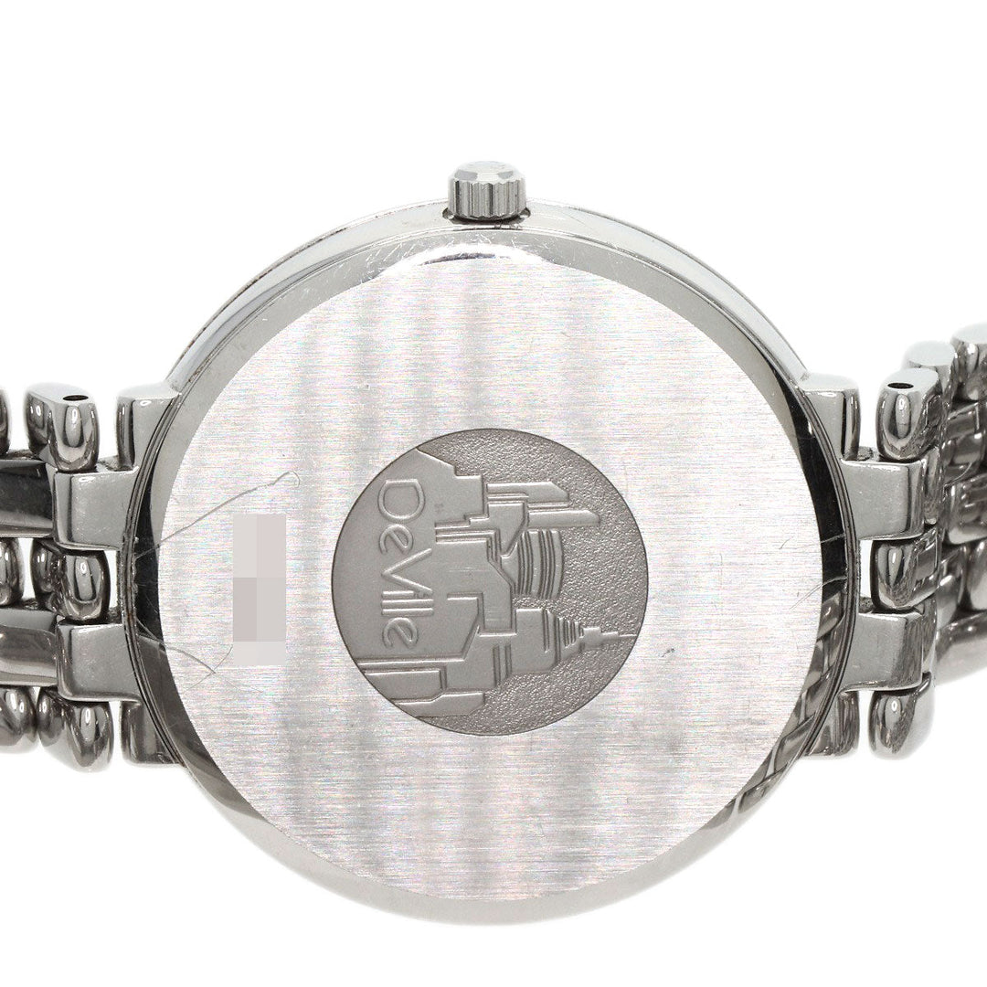 OMEGA Watches Quartz 7514.31.00 Stainless Steel , Stainless Steel Silver De Ville Prestige white dial mens Used Authentic