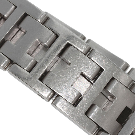 HERMES Watches Quartz PU2.210 Stainless Steel , Stainless Steel Silver Pullman blue dial Women Used Authentic