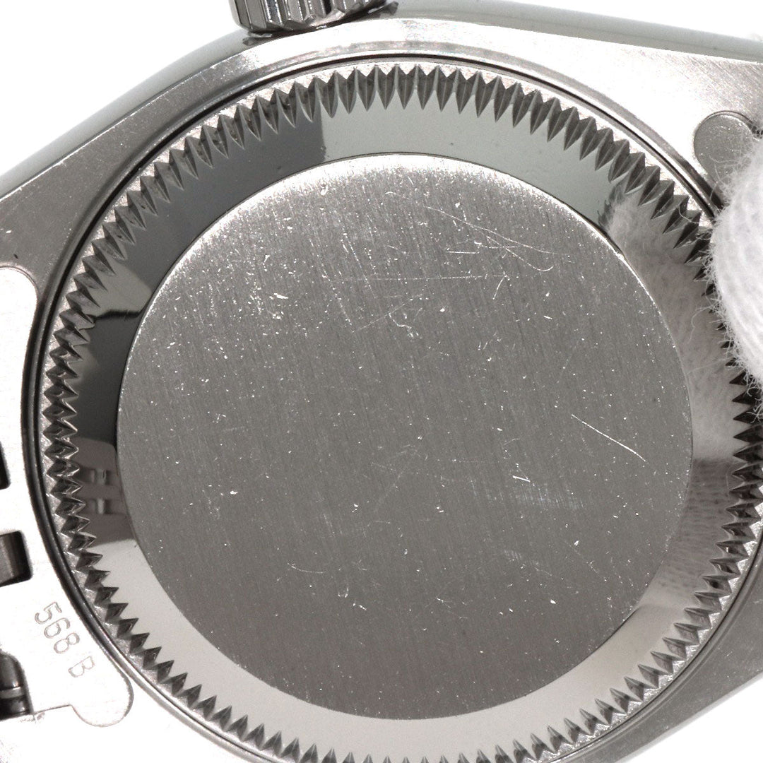 ROLEX Watches Mechanical Automatic 79174G Stainless Steel , Stainless Steel , K18WG Silver Datejust 10P Diamond Silver dial Women Used Authentic
