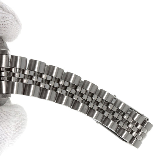 ROLEX Watches Mechanical Automatic 79174G Stainless Steel , Stainless Steel , K18WG Silver Datejust 10P Diamond Silver dial Women Used Authentic