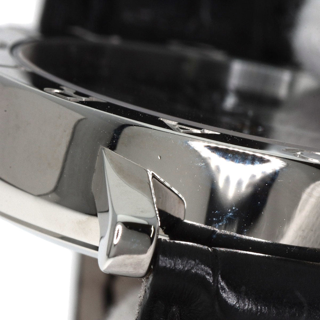 BVLGARI Watches Mechanical Automatic BB38BSLD Stainless Steel, Leather Silver Bulgari Bulgari black dial mens Used Authentic